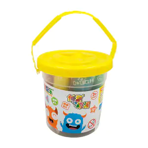 Bote con 10 mini masitas infantiles de colores para moldear + accesor…
