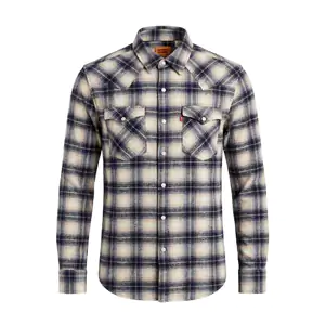 Camisa levis original de franela estampado de cuadros, detalles varie…