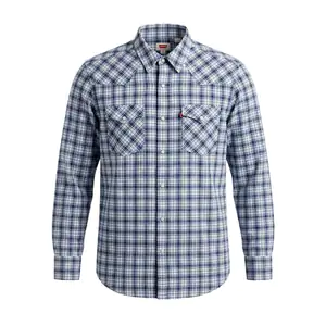 Camisa levis original para vestir, diseño de cuadros chicos, variedad…