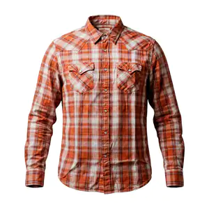 Camisa levis original de vestir, tonos naranjas, manga larga, varieda…