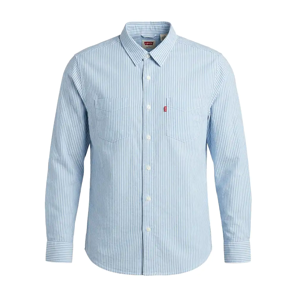 Camisa levis original, manga larga de vestir con diseño de rayas, var…