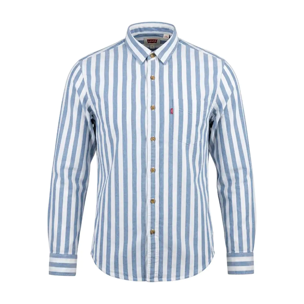 Camisa levis original de vestir con diseño de rayas grises, variedad …