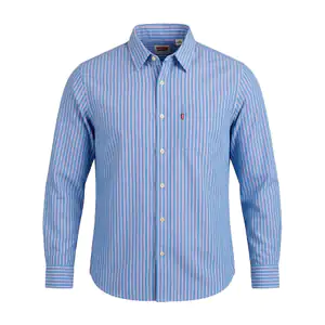 Camisa levis original, manga larga con diseño de rayas bicolor, varie…