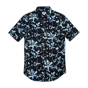 Camisa levis original casual, manga corta con estampado de paraíso, v…