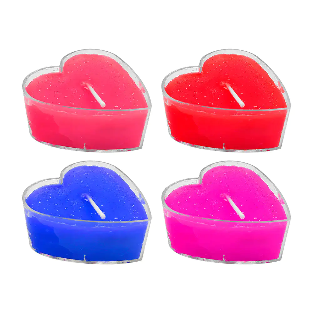 1pz mini vela en forma de corazón, aromática, variedad de aromas y co…