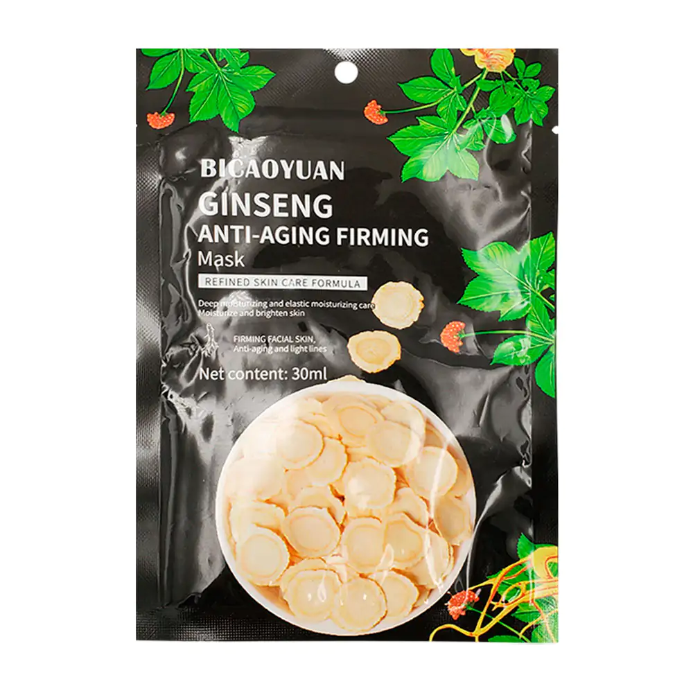 Mascarilla reafirmante antiedad bicaoyuan con extracto de ginseng, 30…