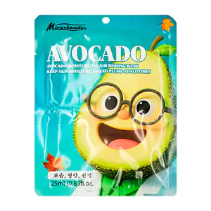 Mascarilla facial hidratante morexbeauty con extracto de aguacate, 25…