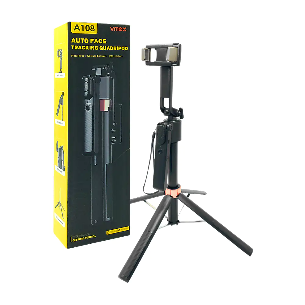 Tripie con soporte para el celular, alta resistencia con giro 360 / a…
