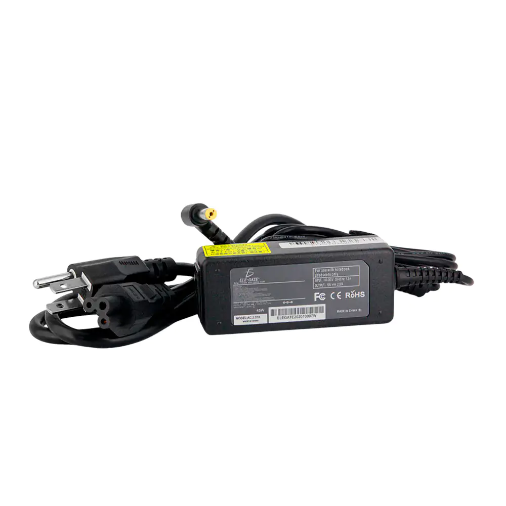 Cargador Laptop Compatible Acer 19v 2.37a 45w 5.5×1.7mm / AC.2.37A / …