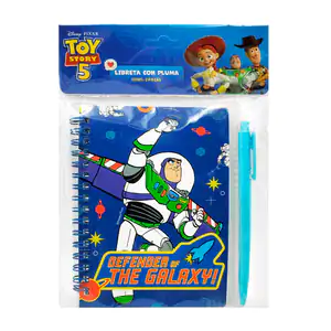 Paquete con libreta de 11x15cm con diseño de buzz lightyear + pluma r…