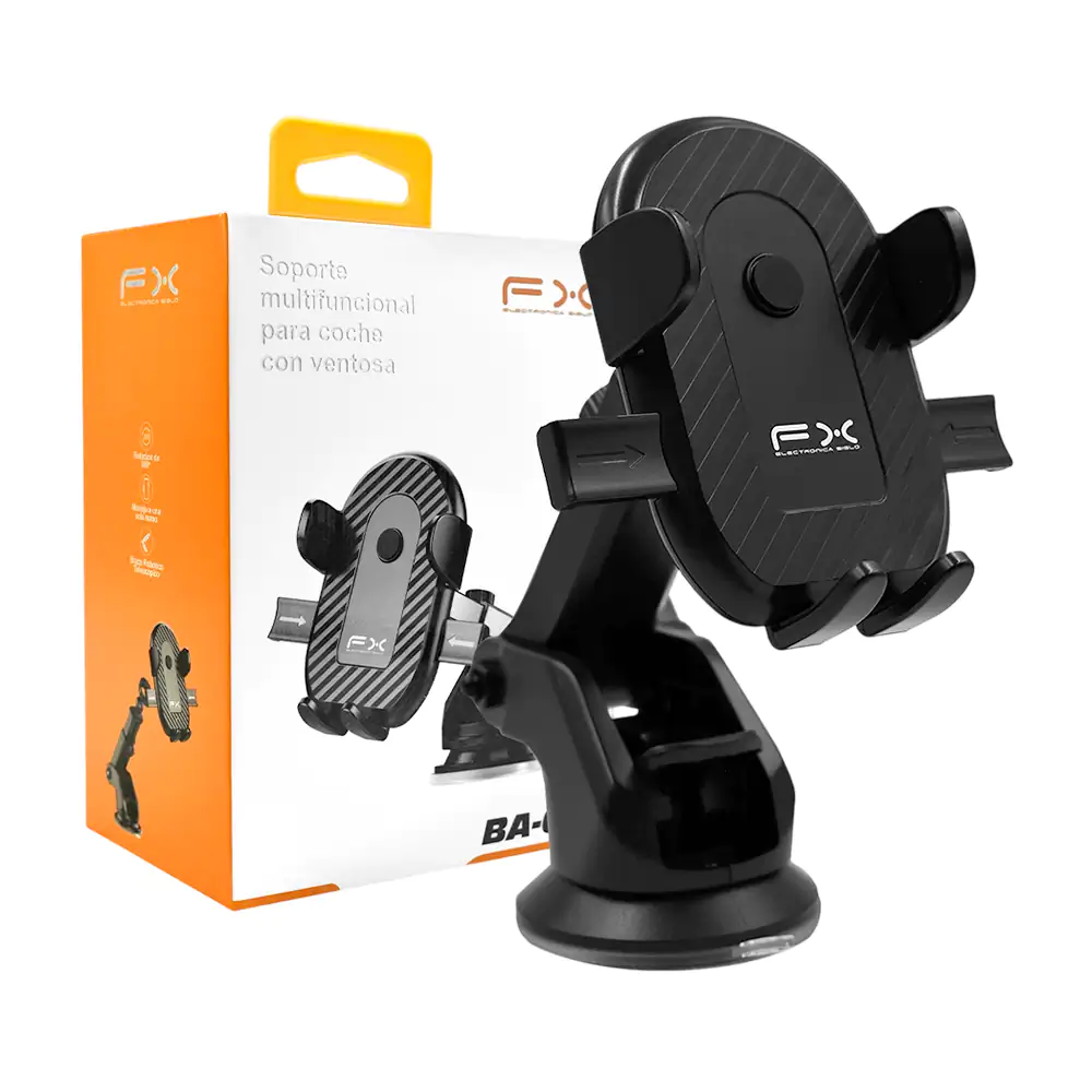 Soporte de celular fx ajustable con ventosa para tablero de carro / b…