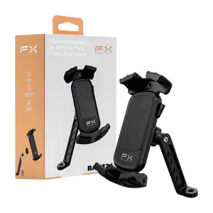 Soporte universal de celular para espejo retrovisor con clip giratori…