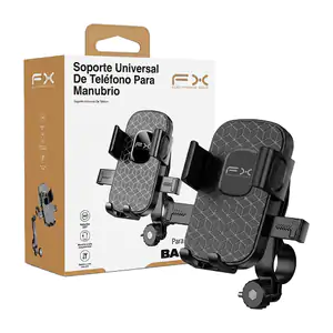 Soporte de celular fx para bicicleta con rotación ajustable / ba-n33