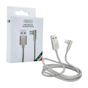 Cable byz para carga y transferencia de datos, usb-a a v8 con salida …