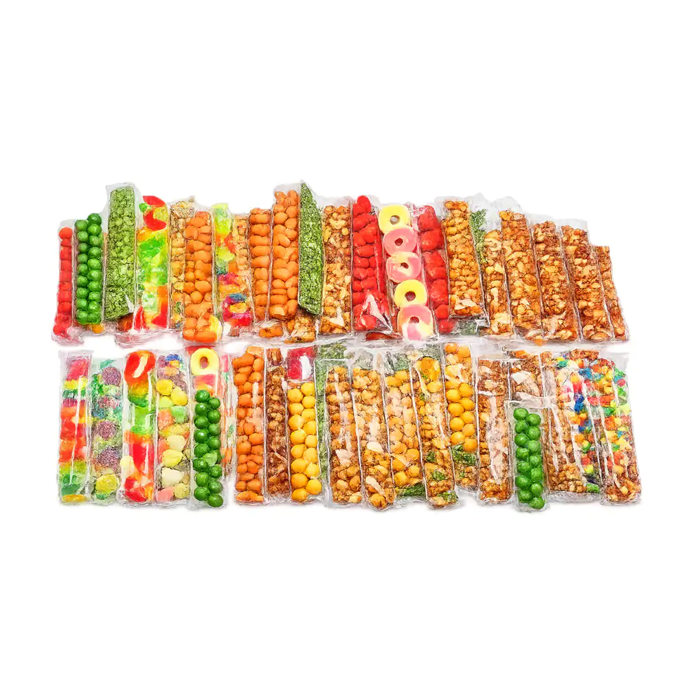 1pza bolsa con cereales, gomitas o semillas tipo snack, variedad de s…