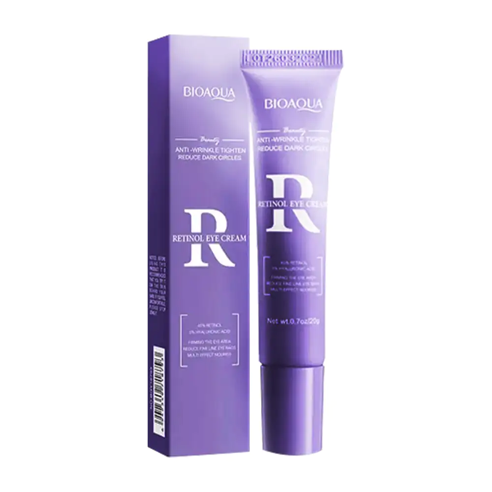 Crema para ojos con extracto de retinol para reducir las ojeras, 20g …