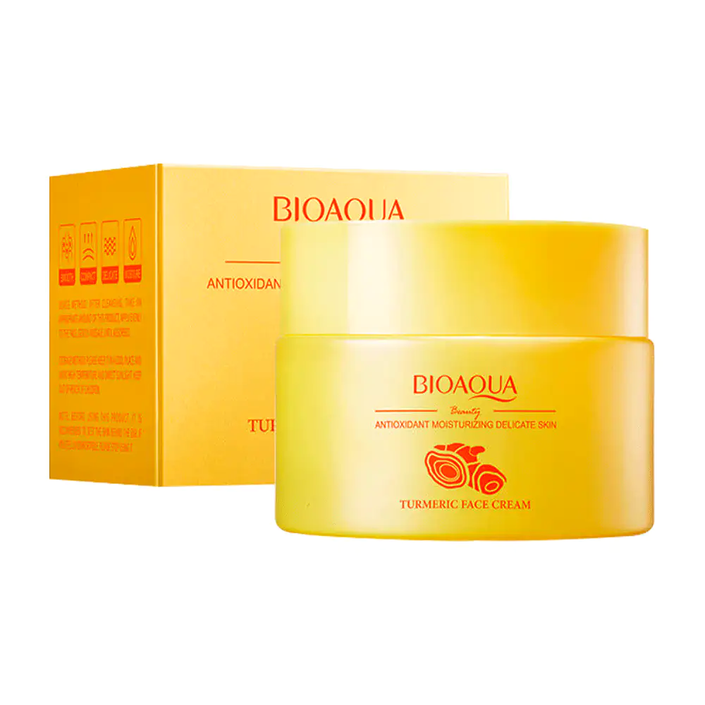 Crema facial con extracto de curcuma, efecto antioxidante, 60g / bqy5…
