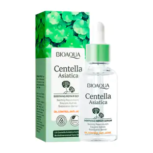 Serum facial extracto de centella asiática para reparar y suavizar la…