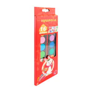Estuche con 16 colores acuarela + pincel, variedad de colores / c-255…
