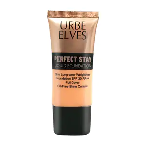 Base urbe elves para maquillaje, cobertura media-alta, spf30 y pa++, …