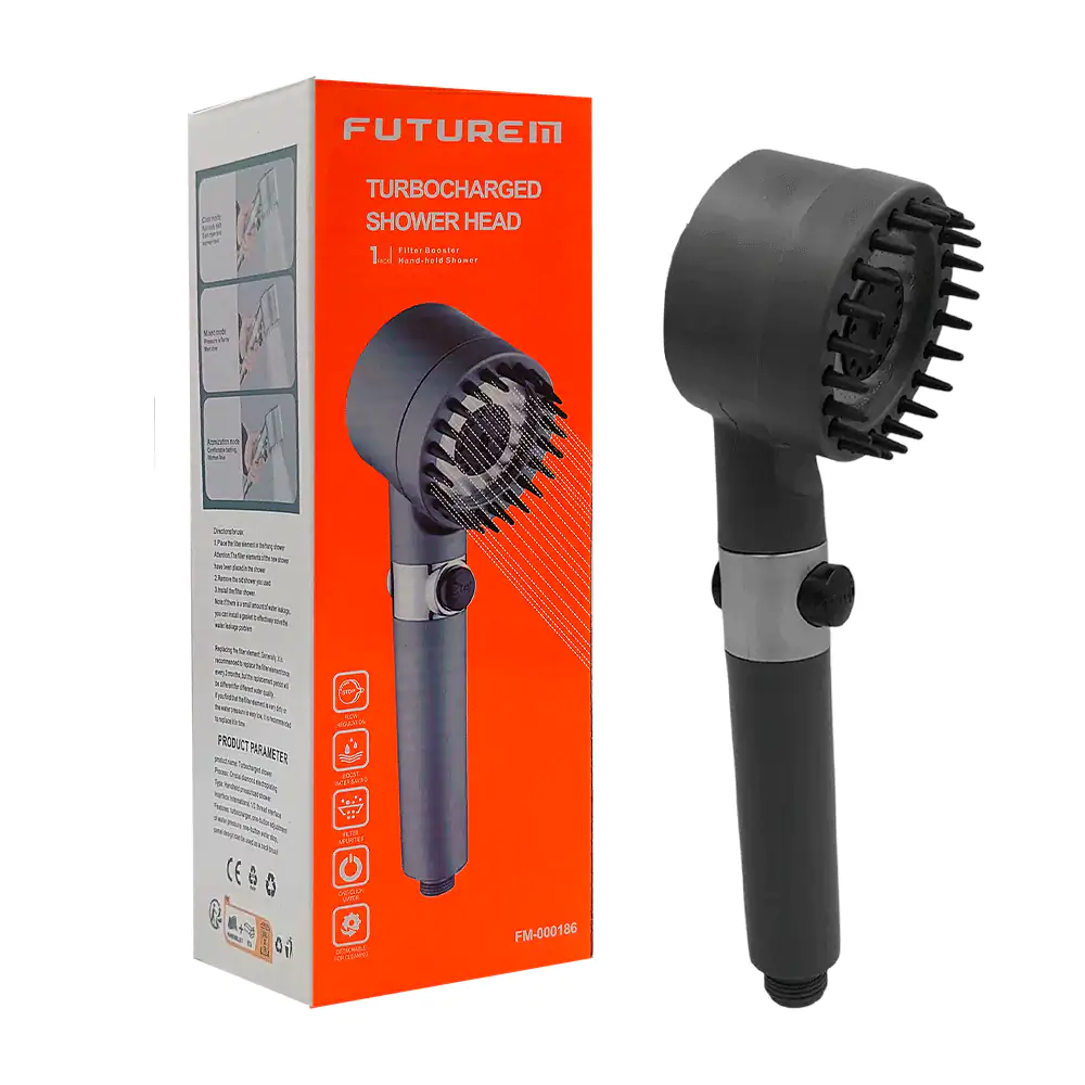 Ducha - regadera de mano futurem con filtro y regulador de presión / …