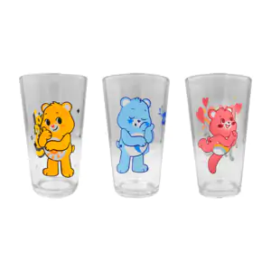 Vaso de vidrio con capacidad de 480ml y estampado de osos cariñosos, …