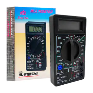 Multimetro digital heng lian diseño compacto + cable de punta roja y …