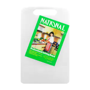 Tabla rectangular national de cocina para picar con agarradera, 33x20…