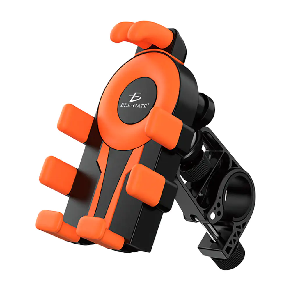 Soporte para el celular ajustable a motocicleta y bicicleta con giro …