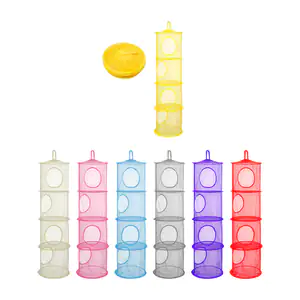 Organizador multifuncional de tela plegable con 4 niveles, 26x93cm + …