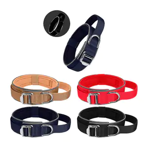 Collar fanxing pet ajustable con velcros y asa para sujetar, variedad…