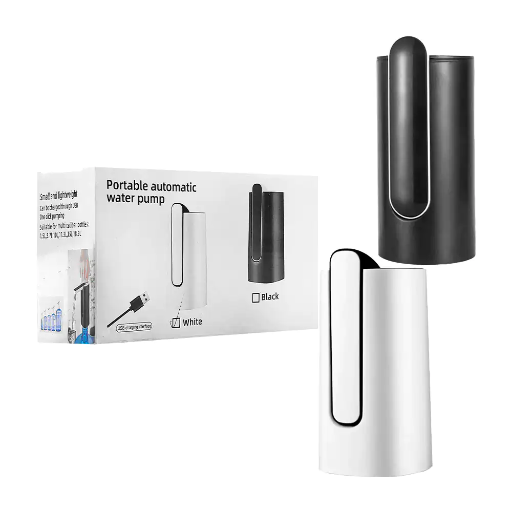 Dispensador automático de agua, recargable con boquilla plegable, var…
