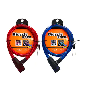 Candado para bicicleta, con seguridad alta, reforzado + juego de llav…