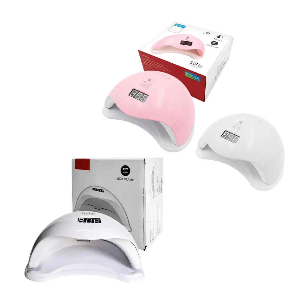 Lámpara / secadora de esmalte para uñas, con luz uv y 48w de potencia…