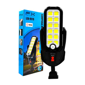 Lámpara para exterior con sensor de movimiento, uso rudo con giro 180…