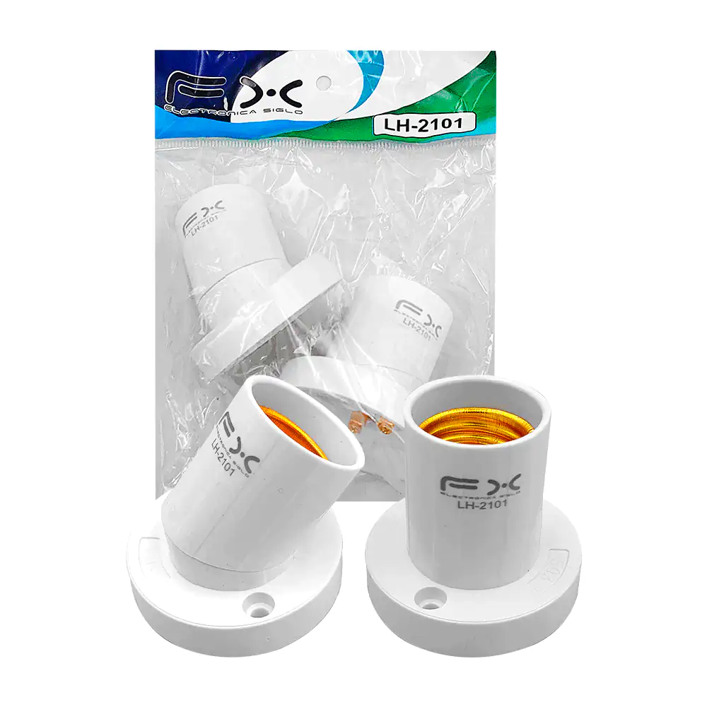 Par de sockets 503 portalampara con giro 180, color blanco / lh-2101 …