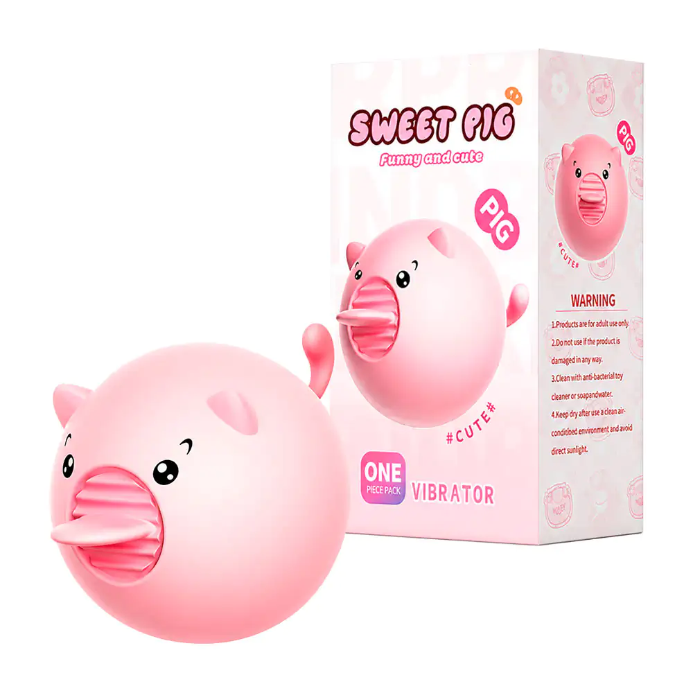 Cerdito estimulador para mujeres, silencioso y discreto con 10 modalidades