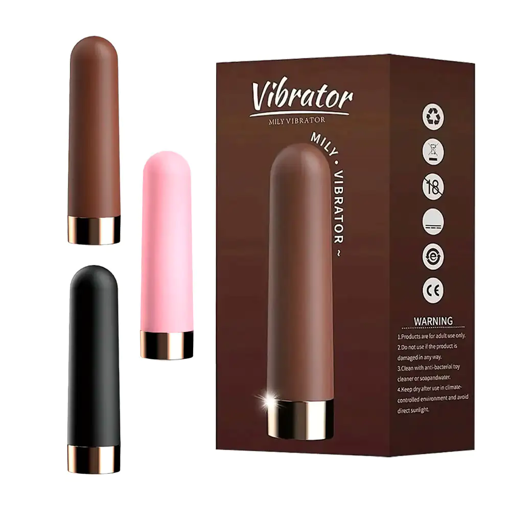 Dildo consolador en forma de bala, 10 velocidades + control, variedad de colores