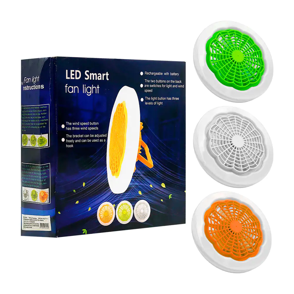Ventilador pequeño para techo con diseño de flor, 30w, variedad de co…