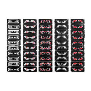 Tira con 10 lámparas con diseño de par de ojos para coche, variedad d…