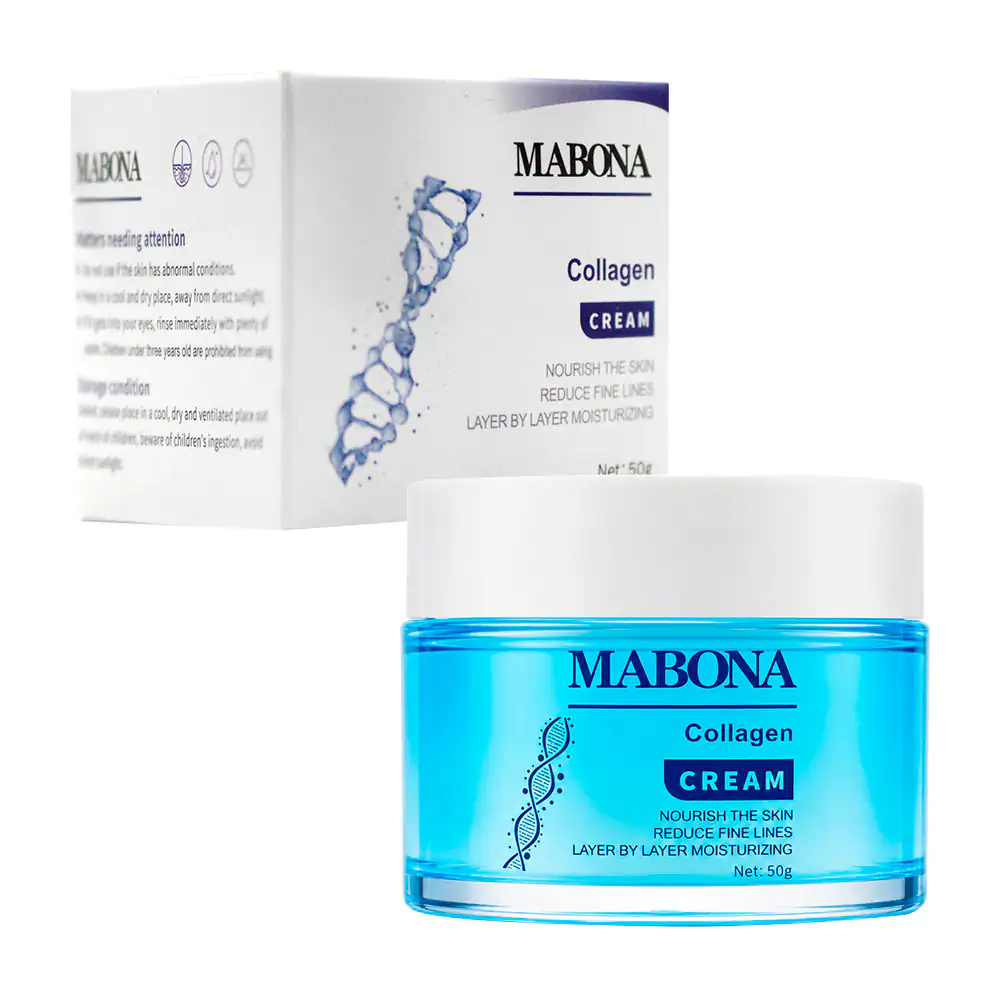 Crema facial con extracto de colágeno para reducir finas lineas de ex…