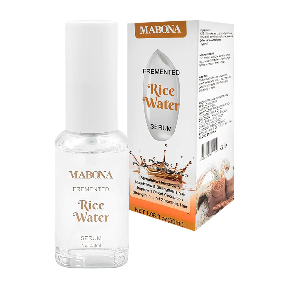 Serum para el cabello con extracto de arroz en textura de agua, 50ml …
