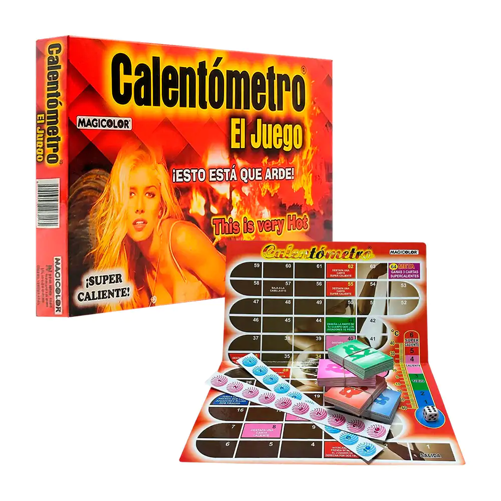 Juego de mesa magicolor, calentómetro esto esta que arde, 2 a 20 juga…