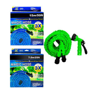 Manguera mágica expandible de 7.5m hasta 15 metros - 50ft / 25ft / hl…