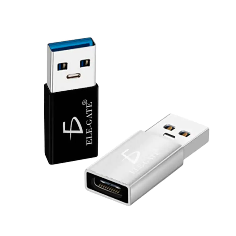 1pz adaptador otg usb-a a tipo c, variedad de colores / otg.type-c