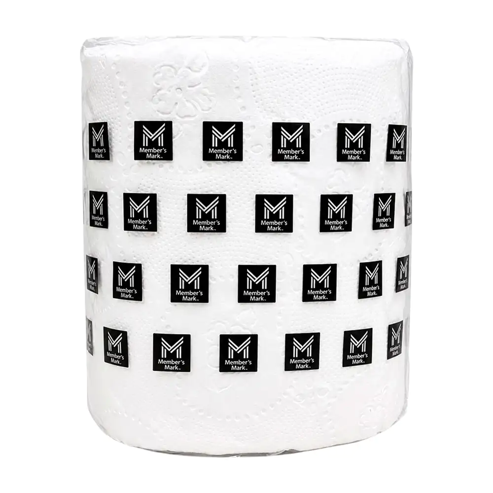 1pz papel higiénico members mark, rollo con 400 hojas dobles / papel.h