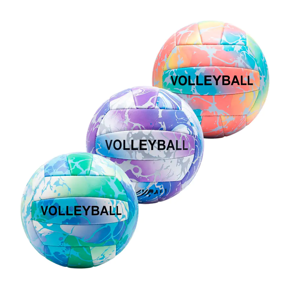 Balón de voleibol #5 bicolor con tipo manchas, variedad de colores / …