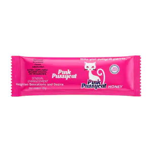 1pz miel pink pussycat con potencializador sexual, 20g / pinkp