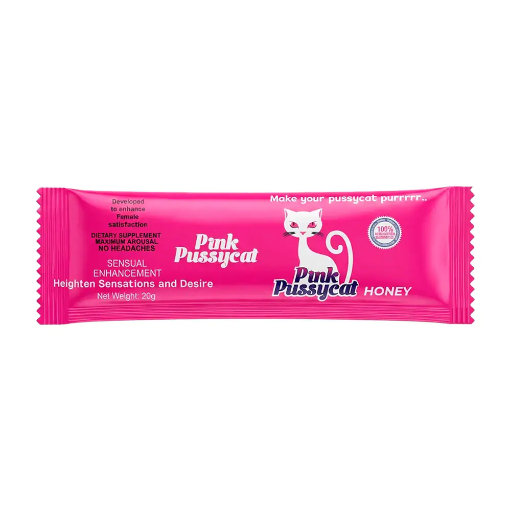 1pz miel pink pussycat con potencializador sexual, 20g / pinkp