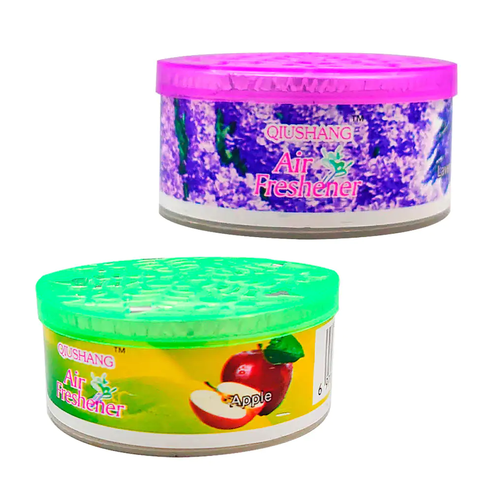 Gel aromatizante en lata con diseño ergonómico, variedad de olores / …